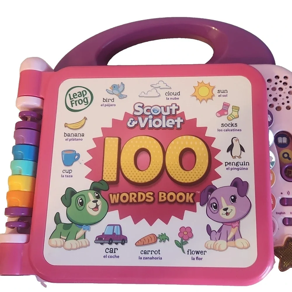 LeapFrog Scout & Violet 100 Words Book Electronic Learning Toy 2018